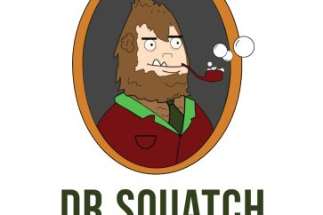 Dr Squatch soap logo