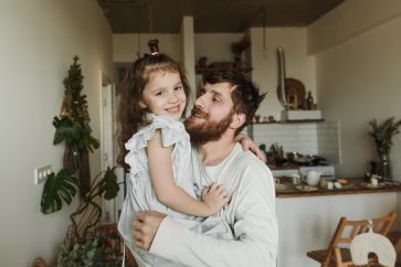 dad and daughter