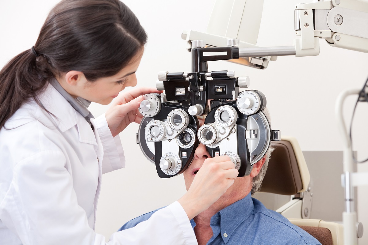 eye test for patient
