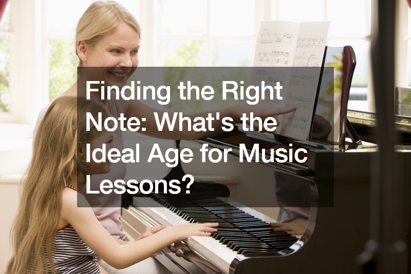 Finding the Right Note: What’s the Ideal Age for Music Lessons?