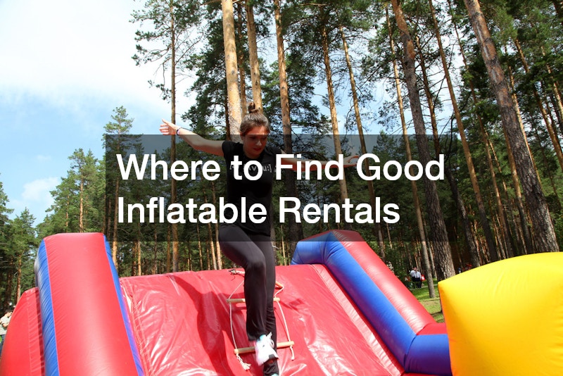 Where to Find Good Inflatable Rentals